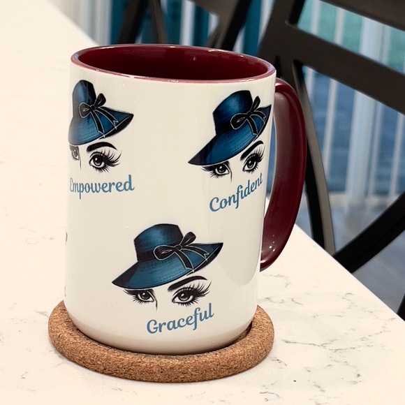 Custom Made Eyes of Allure Ceramic Mug (15 oz) - Picture 2 of 5